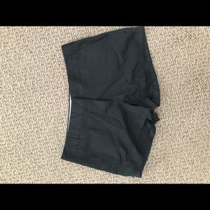 Basic Black Chino Shorts